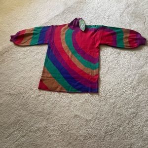 FARM Rio Rainbow heart sweater dress size XL
